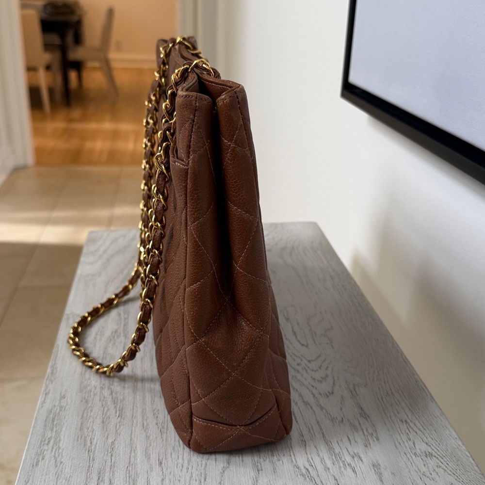 Vintage Chanel brown bag - Picture 4 of 16